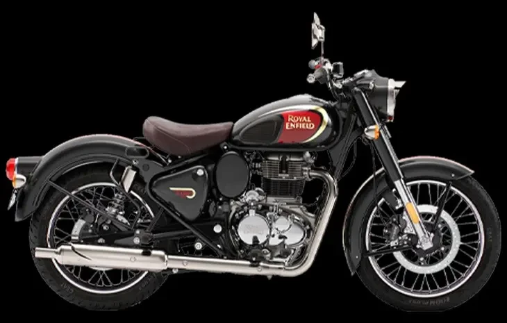 2023-Models Royal-Enfield Classic-350-Halcyon-Black