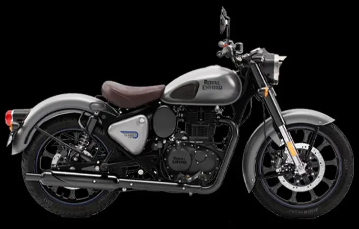 Royal Enfield Classic 350 Dark Stealth Black Gunmetal Grey