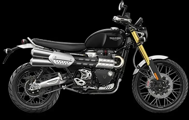 Triumph scrambler 2025 1200 xe black