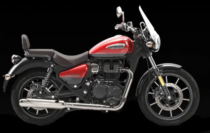 2023-Models Royal-Enfield Meteor-350-supernova-red