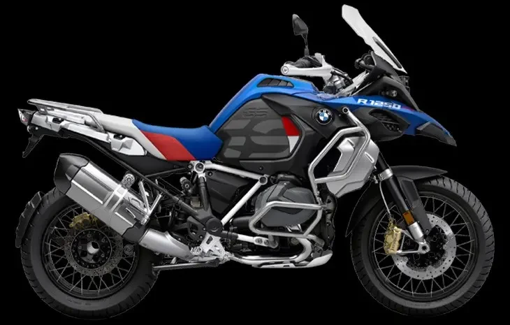 Adesivi Per Fiancate Serbatoio BMW R 1250 GS Adventure RALLYE, 2 Pezzi, Made In Italy