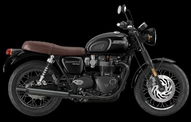 Bonneville t120 shop jet black