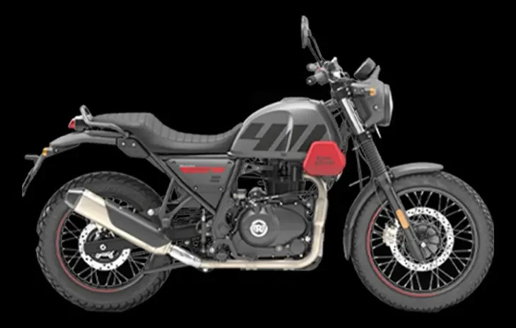 2023-Models Royal-Enfield Scram-Graphite-Red