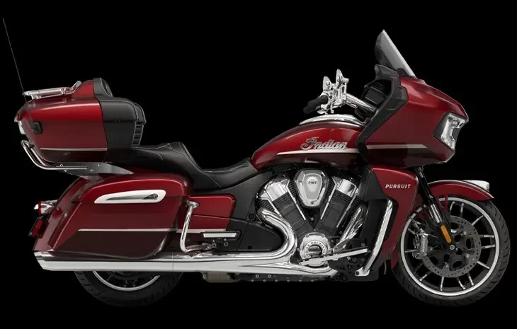 2023-Models Indian-Motorcycle pursuitlimitedpremium-us-maroonmetallicovercrimsonmetallic-2023