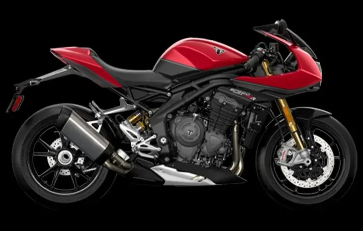 2023-Models Triumph Speed-Triple-1200-RR-Red-White-Twin