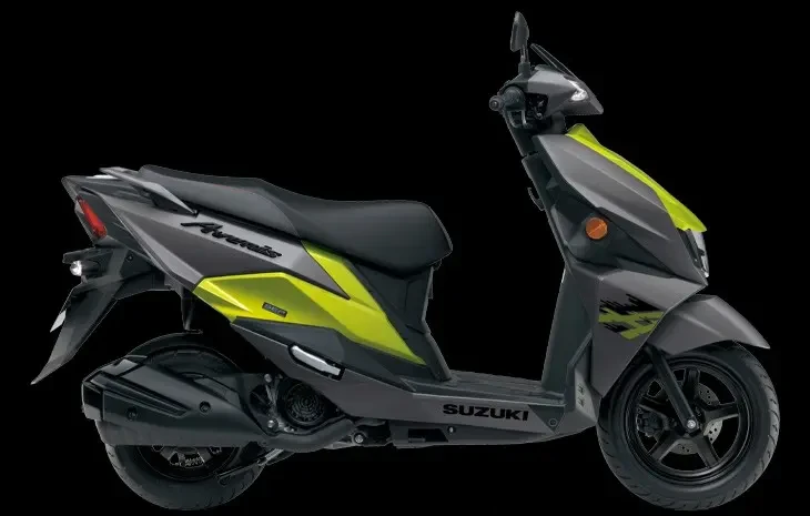 2023-Models Suzuki Avenis-125-Grey-lush-green