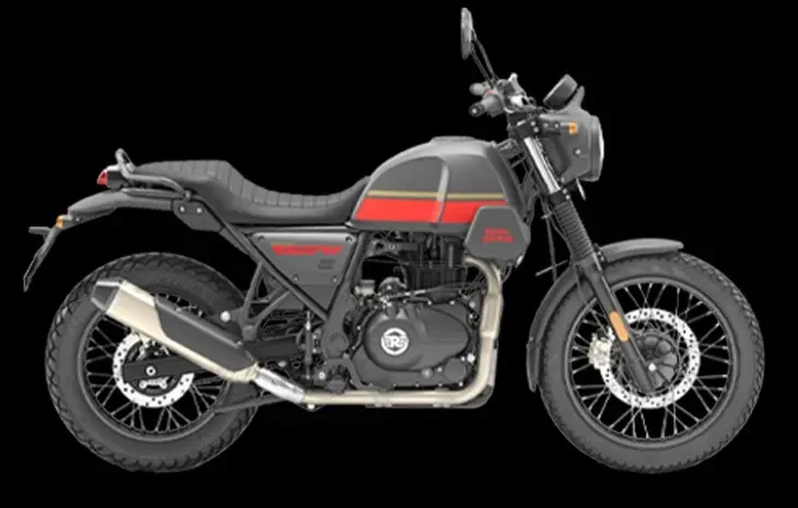 2023-Models Royal-Enfield Scram-Blazing-Black