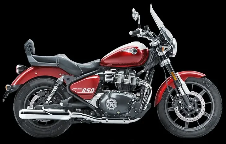 2023-Models Royal-Enfield Meteor-650-Celestial-Red