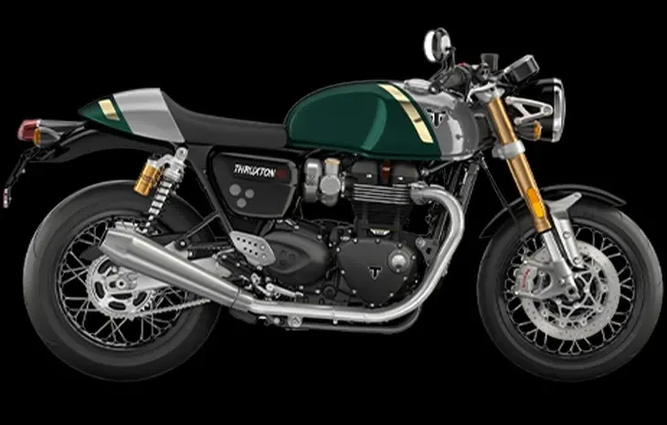 2023-Models Triumph Thruxton-RS-Competition-Green-Silver-Ice