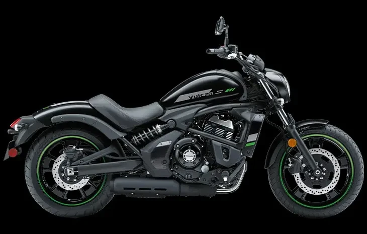 Studio image of Kawasaki Vulcan S LAMS in Metallic Matte Carbon Grey/Ebony, available at Brisan Motorcycles Newcastle