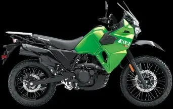 2023-Models Kawasaki KLR650-Green