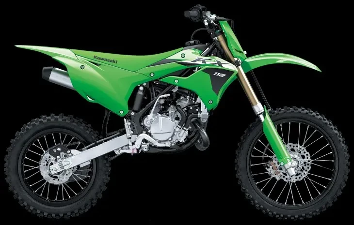 2024-Models Kawasaki KLX112-Lime-Green