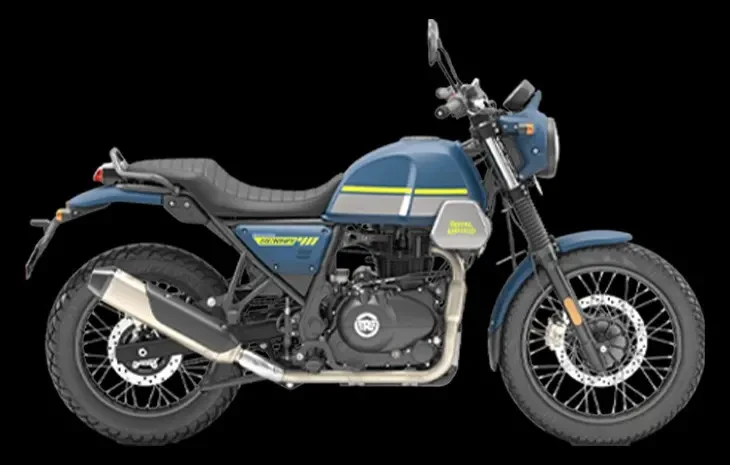 2023-Models Royal-Enfield Scram-Skyline-Blue