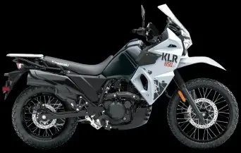2024-Models Kawasaki KLR650-S-White