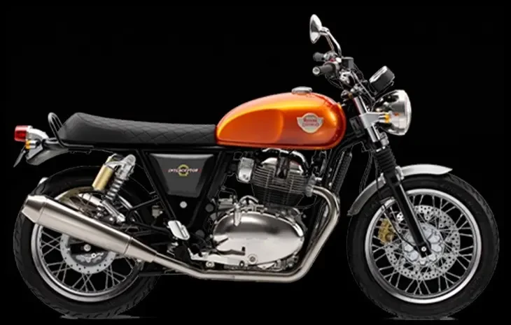 2023-Models Royal-Enfield Interceptor-650-Orange-Crush