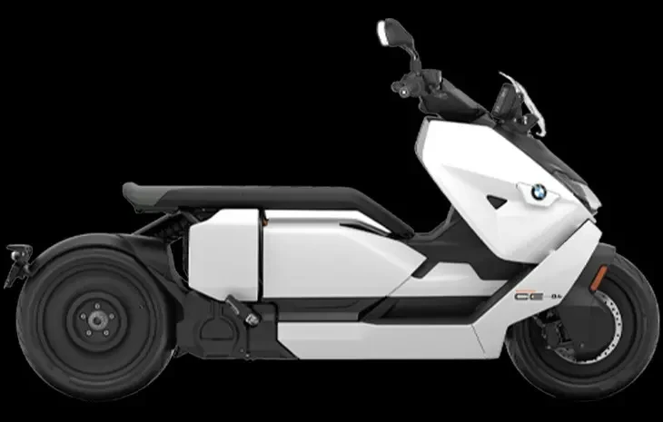 Studio image of BMW CE 04 electric scooter/Urban Mobility motorcycle, available at Brisan Motorcycles Newcastle