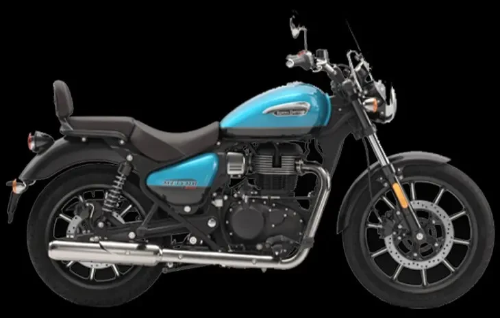 2023-Models Royal-Enfield Meteor-350-Two-Tone-Blue