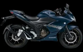 Studio image of Suzuki Gixxer SF 250 in Matt Blue colourway