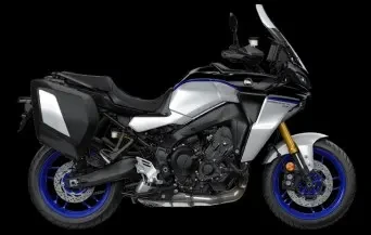 Studio image of Yamaha Tracer 900 GT+, in Icon colourway, available at Brisan Motorsports Islington