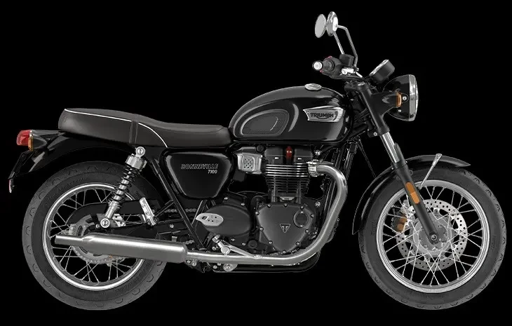 2023-Models Triumph T100-Jet-Black