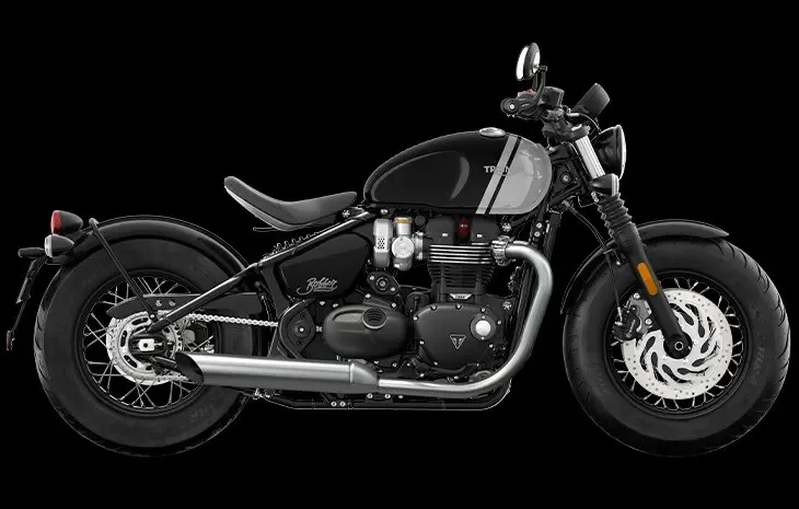 2024-Models Triumph Bobber-Jet-Black-Ash-Grey