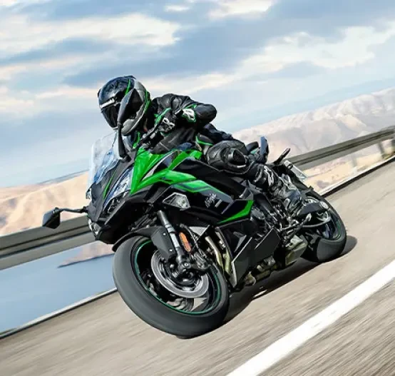 2024-Models Kawasaki rollover Ninja-1000SX-Green