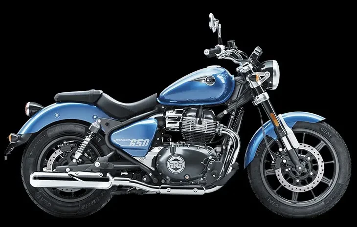 2023-Models Royal-Enfield Meteor-650-Astral-Blue