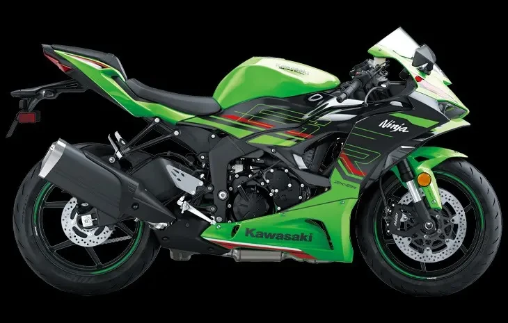 2024-Models Kawasaki Ninja-ZX-6R-Green